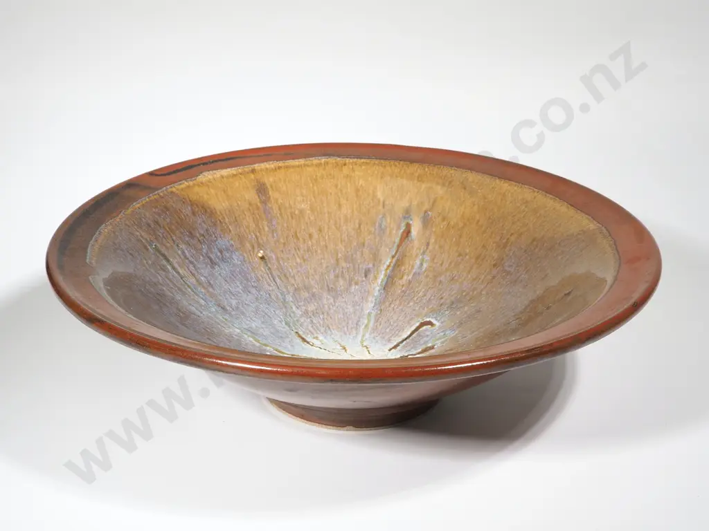 Large Mid-Century Studio Pottery Bowl Image 1++