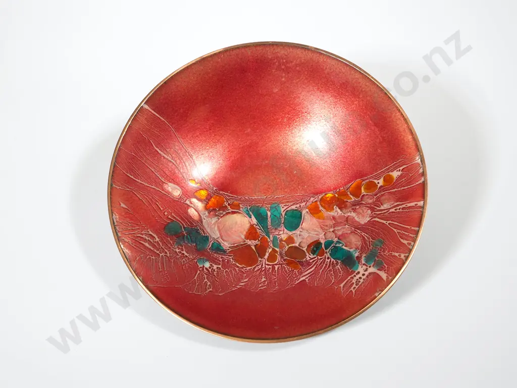 Mary Raymond - Australian Enamelled Bowl Image 1++