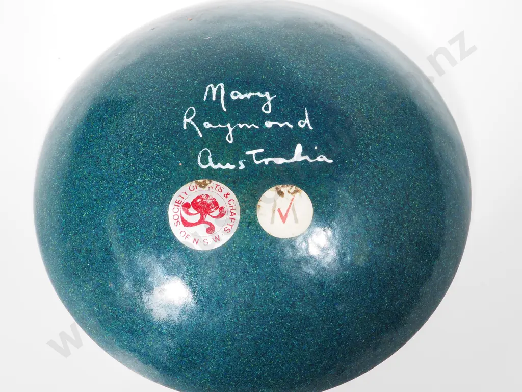 Mary Raymond - Australian Enamelled Bowl Image 1++
