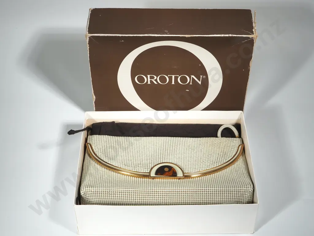 Boxed Oroton Mesh Handbag Image 1++
