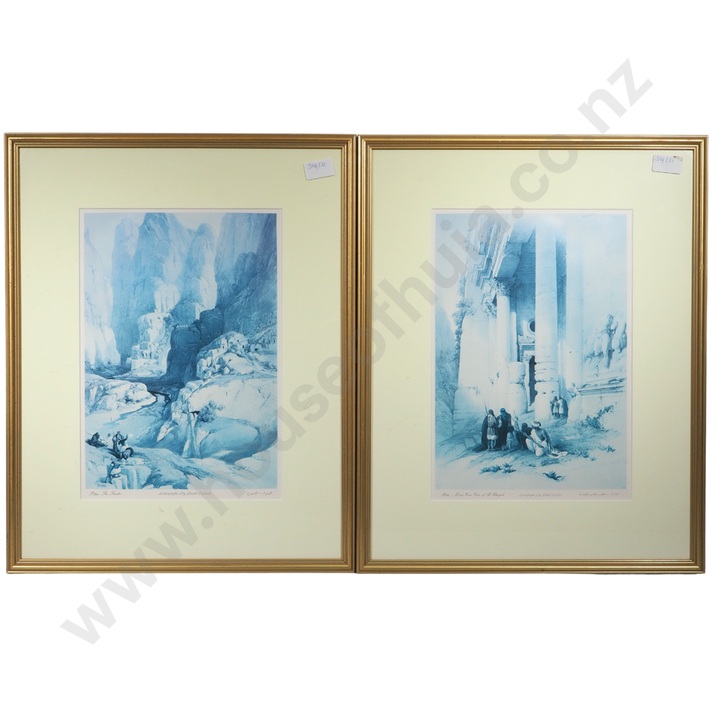 Set of Four Lithographs by David Roberts Depicting Arabian Scenes Image 1++