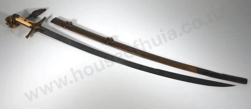 Victorian Marmaluke w Portapee by Rodder of Calcutta - Scabbard A/F Image 1++