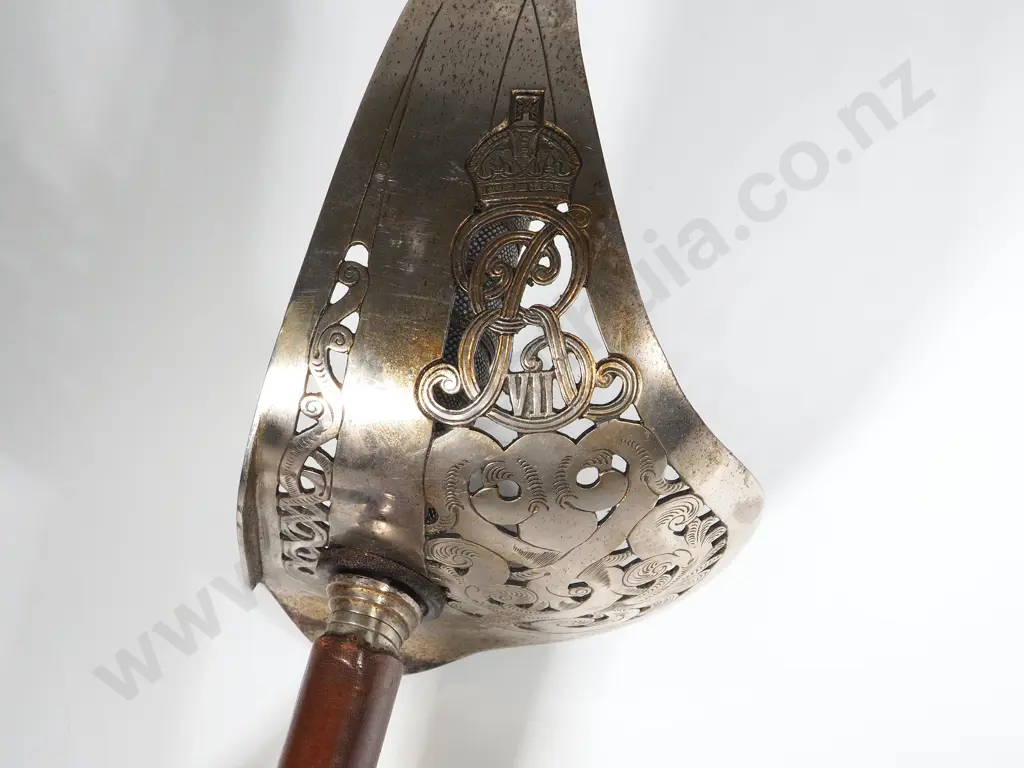 1910's New Zealand Public School Cadets Sword Stamped NZ657 Image 1++