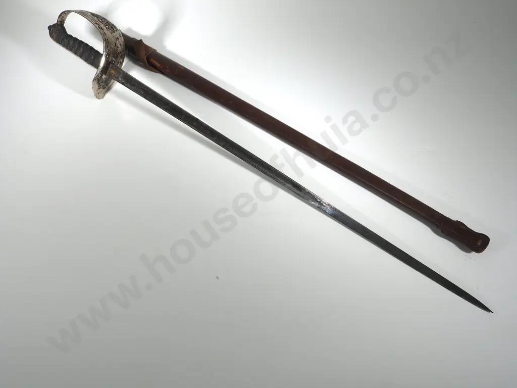 1896 Pattern Infantry Sword by Wilkinson - New Zealand Marked "NZ 63/24" Image 1++