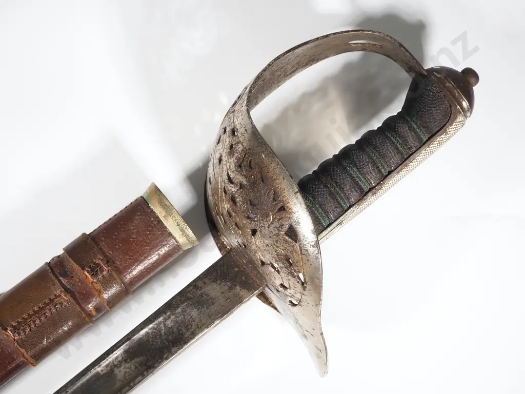 1896 Pattern Infantry Sword by Wilkinson - New Zealand Marked "NZ 63/24" Image 1++