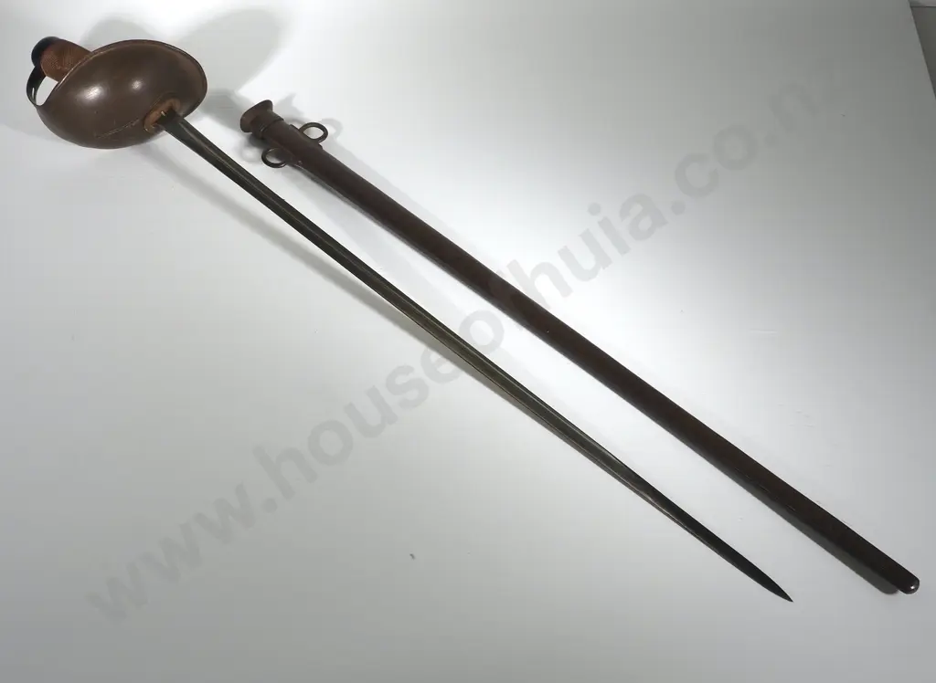 1908 Pattern Cavalry Sword - New Zealand Marked Image 1++