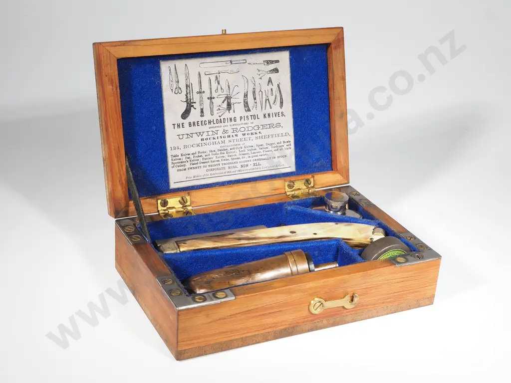 Unwin & Rodgers Antique Knife PIstol  Image 1++