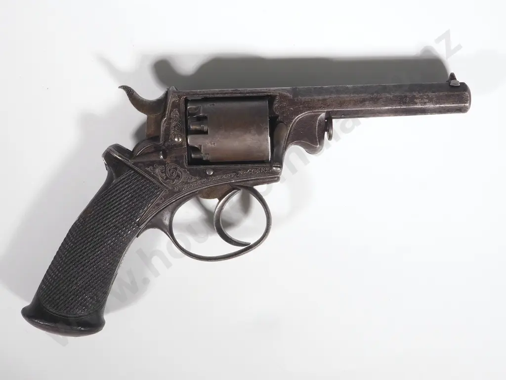 Cased Beaumont Adams .22 Calibre Pistol by Edwards of London & Accoutrements Image 1++