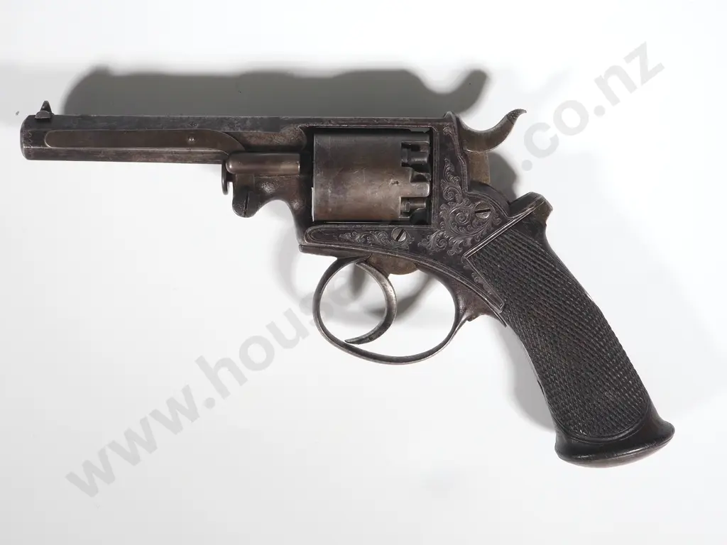 Cased Beaumont Adams .22 Calibre Pistol by Edwards of London & Accoutrements Image 1++