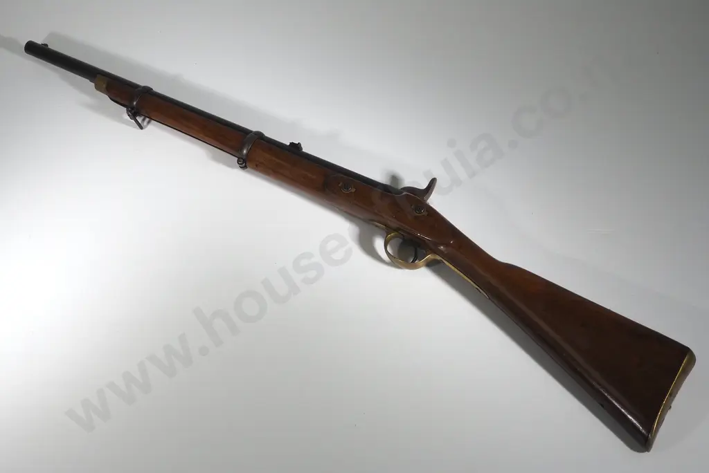 1858 Tower Enfield Carbine w New Zealand Marked Butt Plate - Gun has been refinished Image 1++