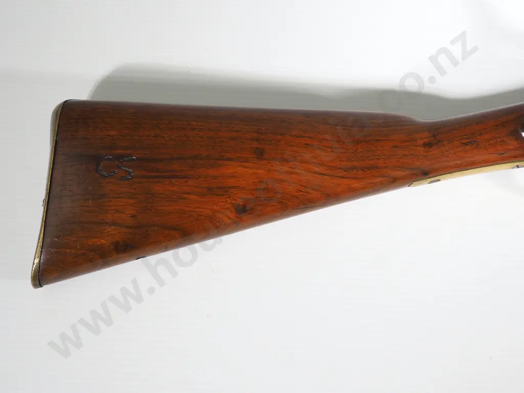 1858 Tower Enfield Carbine w New Zealand Marked Butt Plate - Gun has been refinished Image 1++