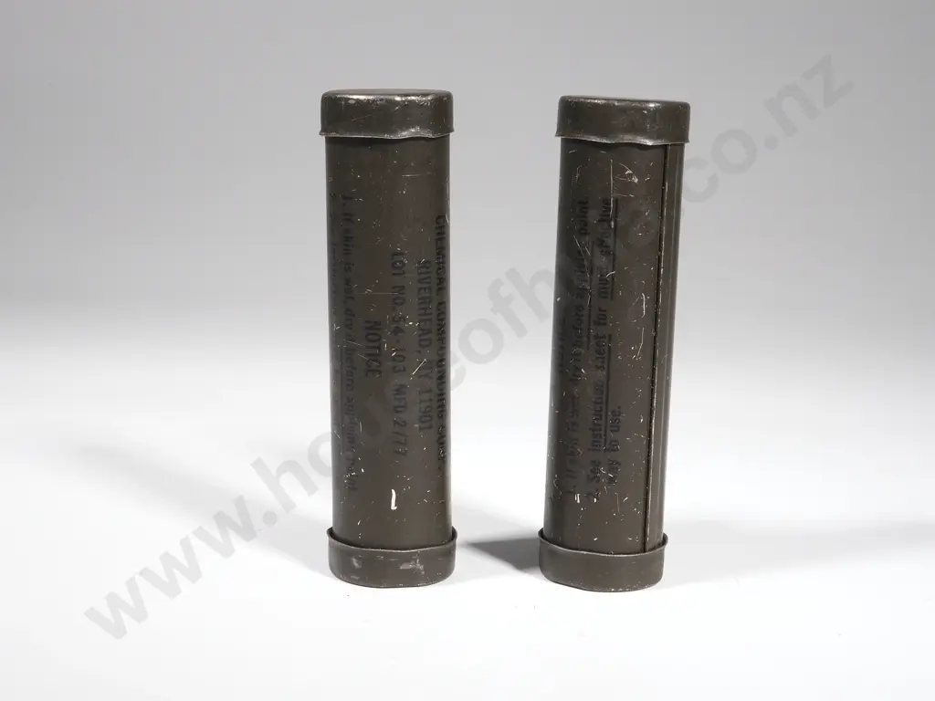 Two Tubes of Vietnam War Era Paint Face Camouflage  Image 1++