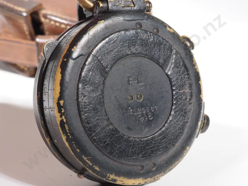 Cased 1918 Military Compass Image 1++