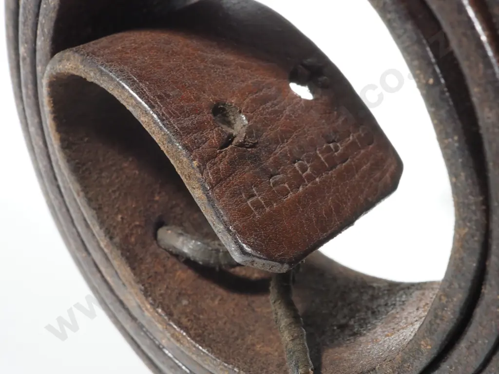 Two Leather WWI Rifle Slings Image 1++