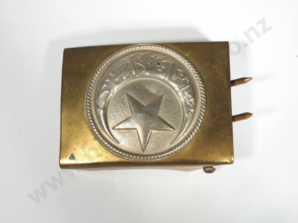 WW1 Turkish Belt Buckl Image 1++