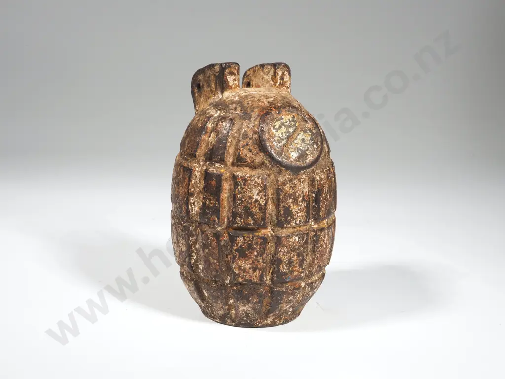 WW2 Mills Bomb Dummy Training Grenade - Relic Condition  Image 1++