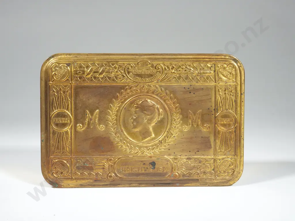 WW1 Princess Mary Christmas Tin Image 1++