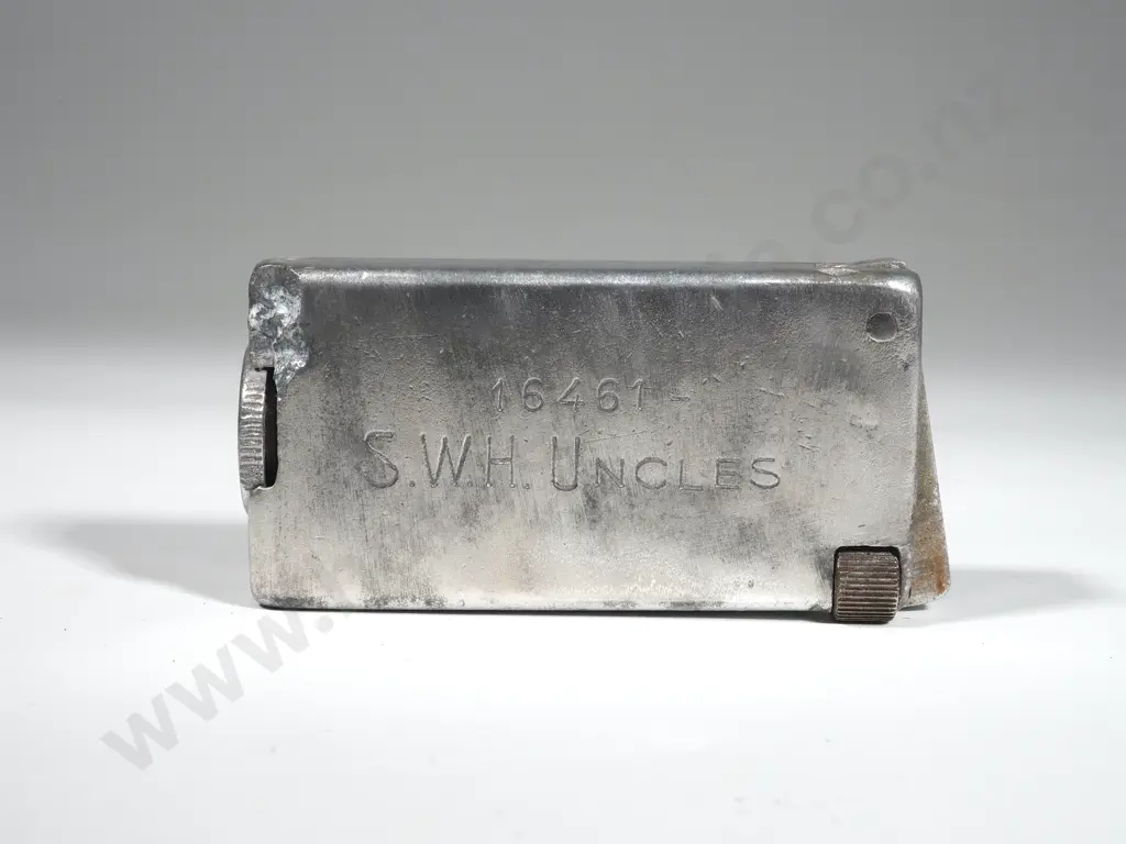 Trench Art Lighter 'Rome June 8 1944" S W H Uncles 16461 Image 1++