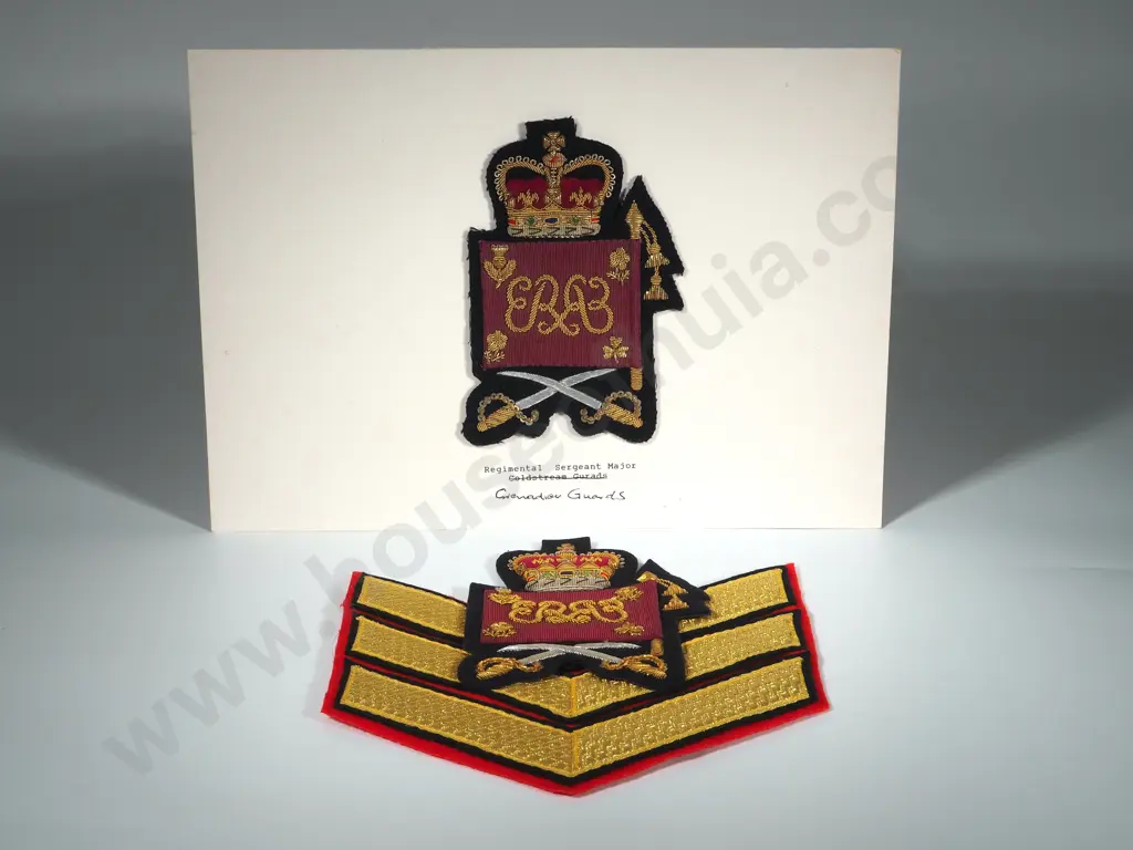 Two Regimental Insignia for the Grenadier Guards Image 1++