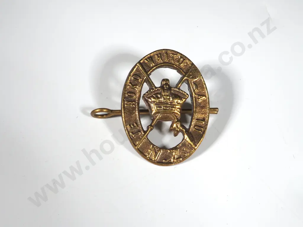 WW1 New Zealand Maori Battalion Cap Badge Image 1++