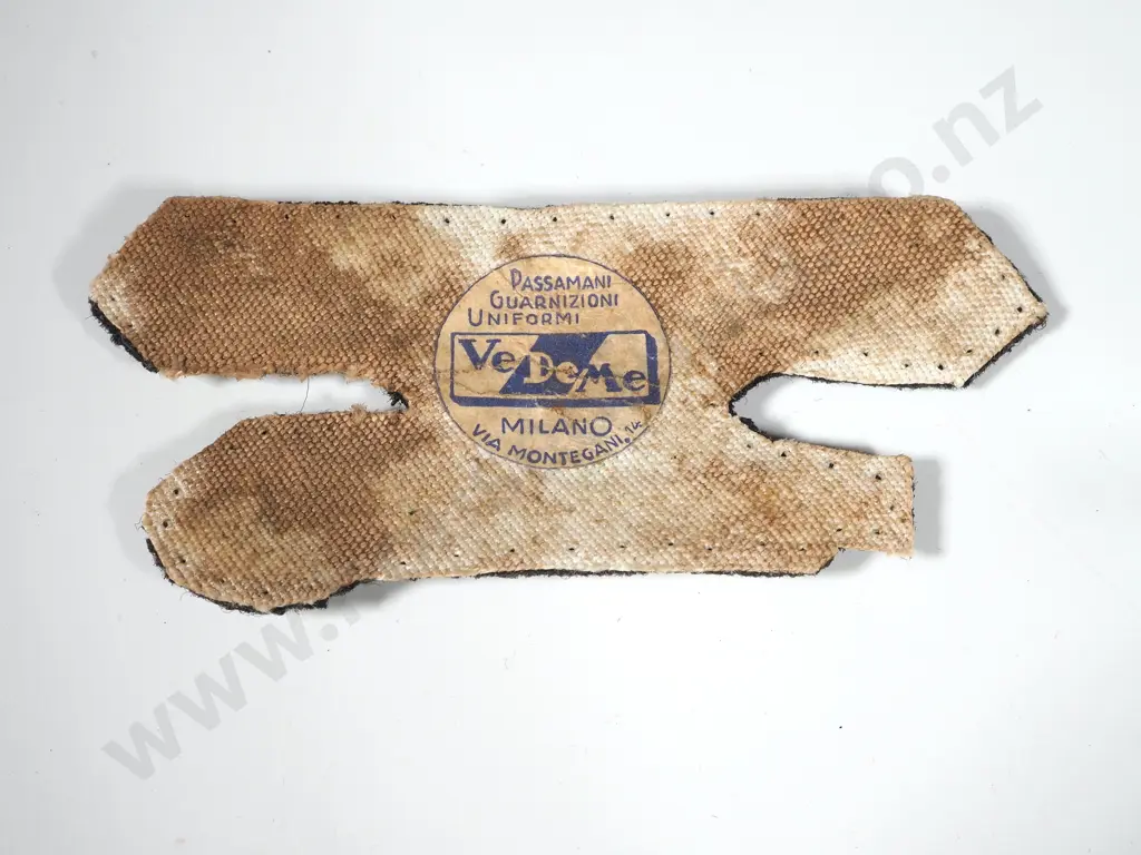 Italian Facist Officers SS Cloth Bullion Patch Image 1++