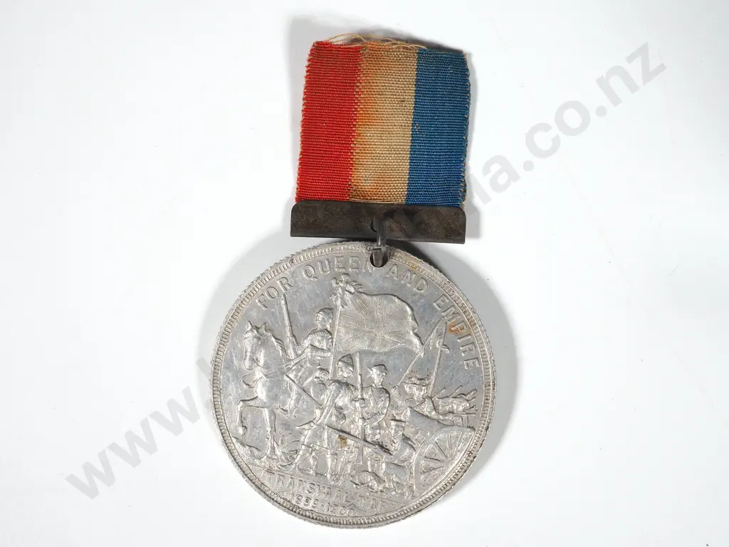 Aluminium Boer War Aluminium Patriotic Token Image 1++