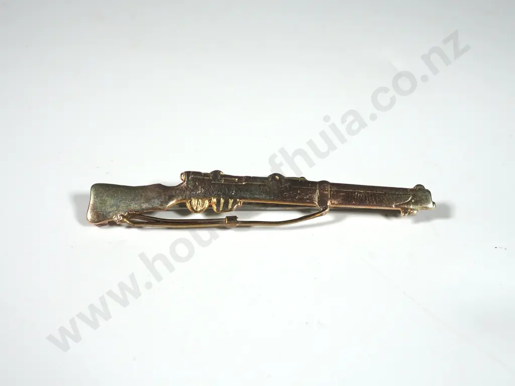 WW1 .303 Lee Enfield Rifle Sweetheart Brooch Image 1++