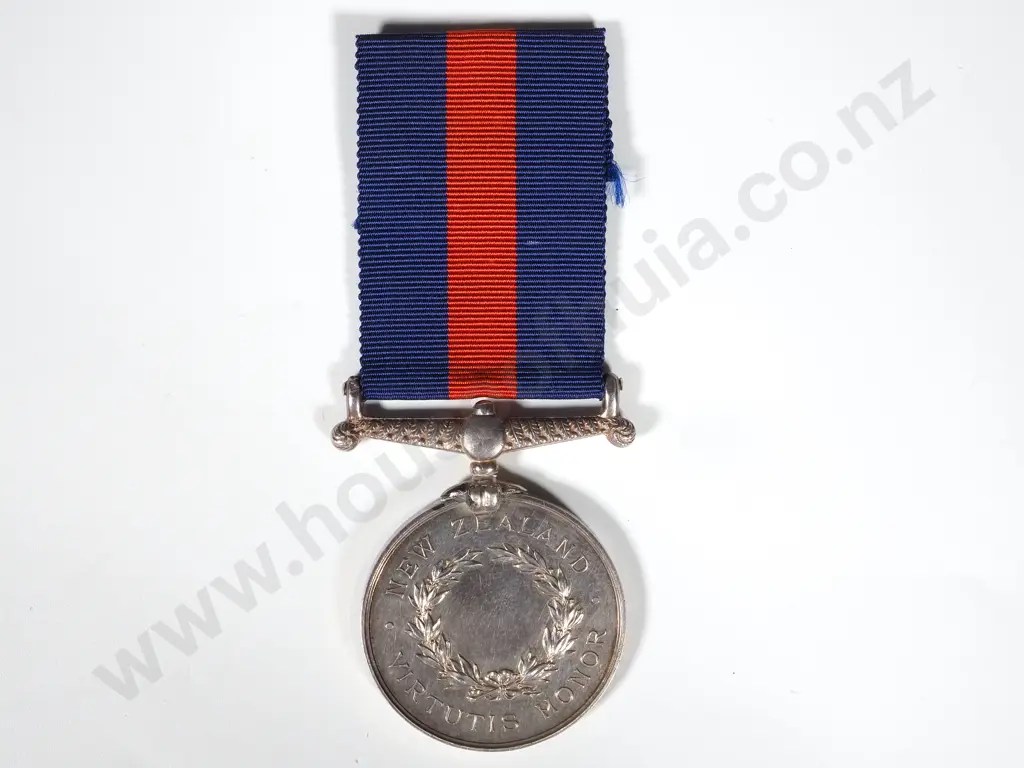 New Zealand Wars Medal - J Dickey 2nd Waikato Militia Image 1++