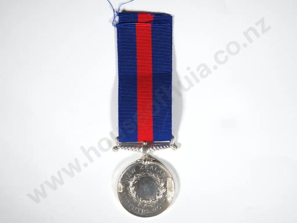 New Zealand Medal Maori Land Wars W T Dryberg Napier Militia  - Brooch mounted with this then being removed Image 1++