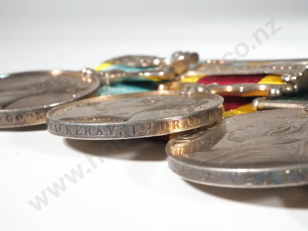 English Group of Four - Crimea / 2nd China / Cam / English Crimea Medal to Thackray Image 1++