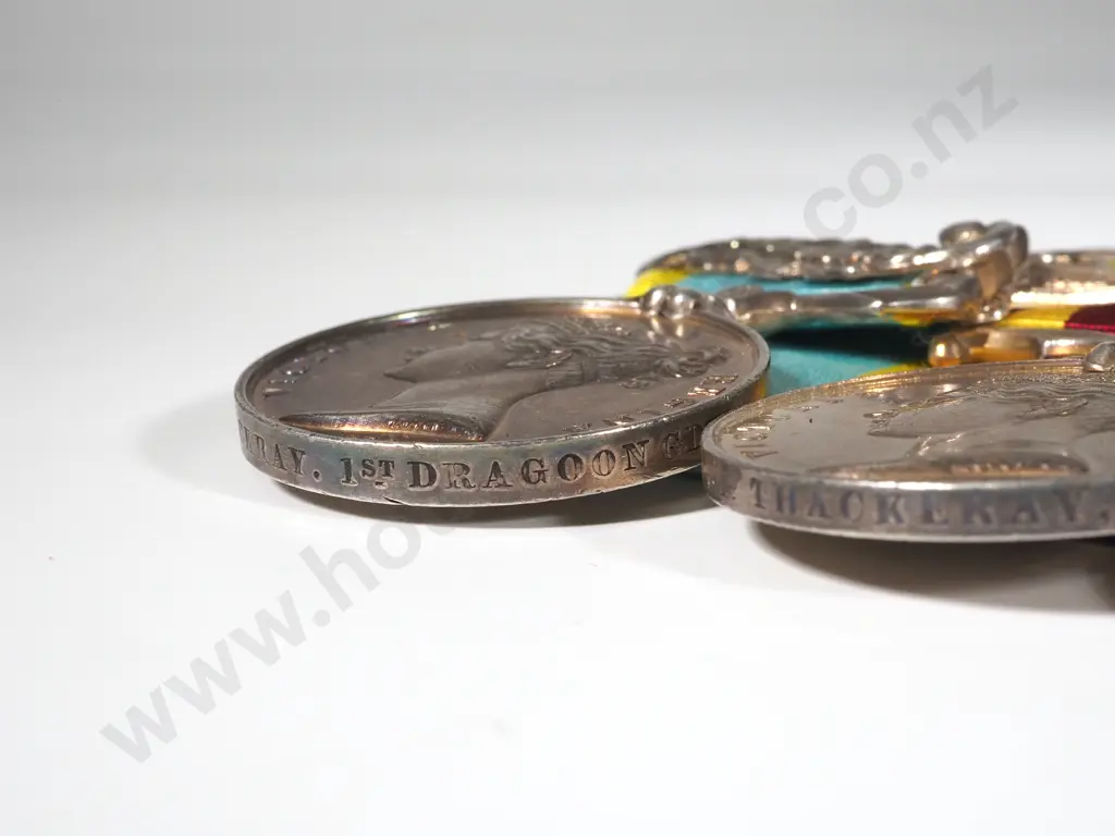 English Group of Four - Crimea / 2nd China / Cam / English Crimea Medal to Thackray Image 1++