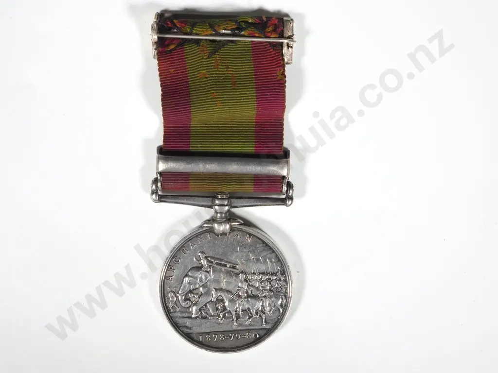 Afghanistan Medal with Kandahar Clasp to Private William Coleman 66th Berkshire Regiment Image 1++