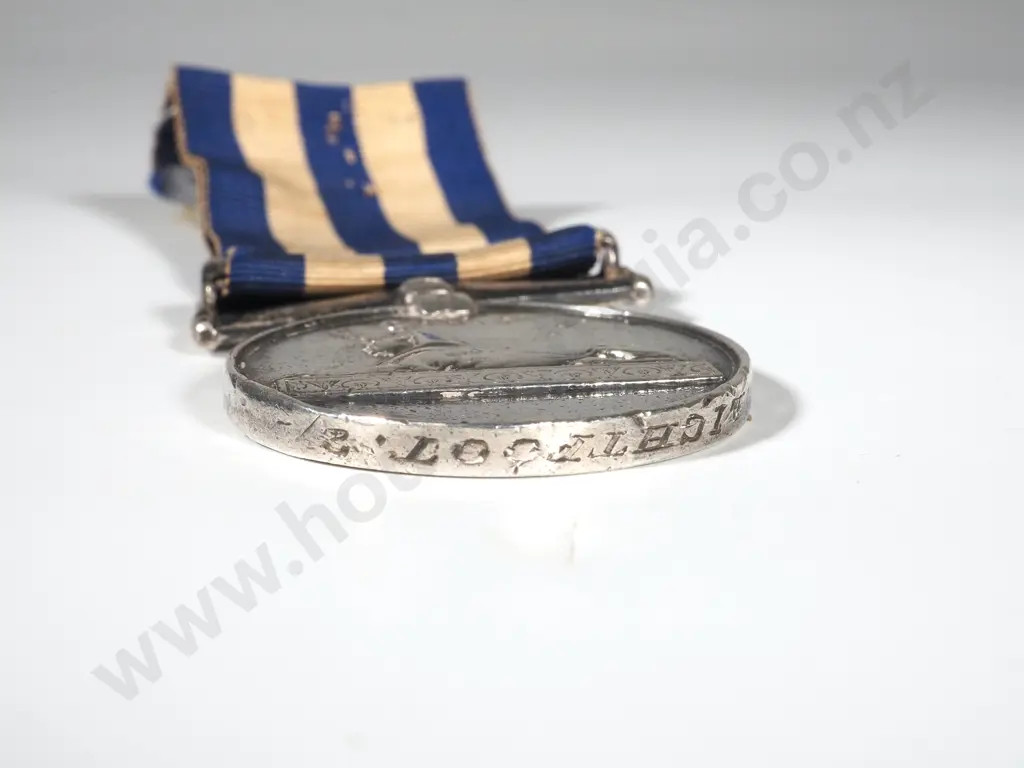 English Egypt Medal & Khedives Star Group to Private William Thomas Lightfoot DCLI w Modern Printed Photo of Recipient Image 1++