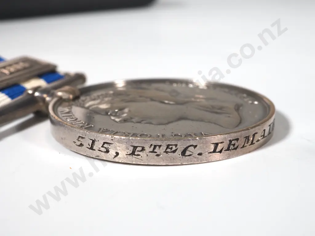 Scarce Australian Egypt Medal Group of 4 to Private Charles J Lemaire NSW Infantry w Mayor of Sydney Medal Image 1++