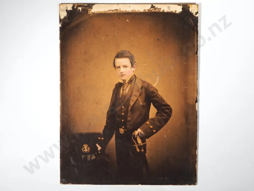 Family Ephemera & Unnamed (as issued) 2nd China War Medal - to Captain Francis Hayter Royal Navy Image 1++