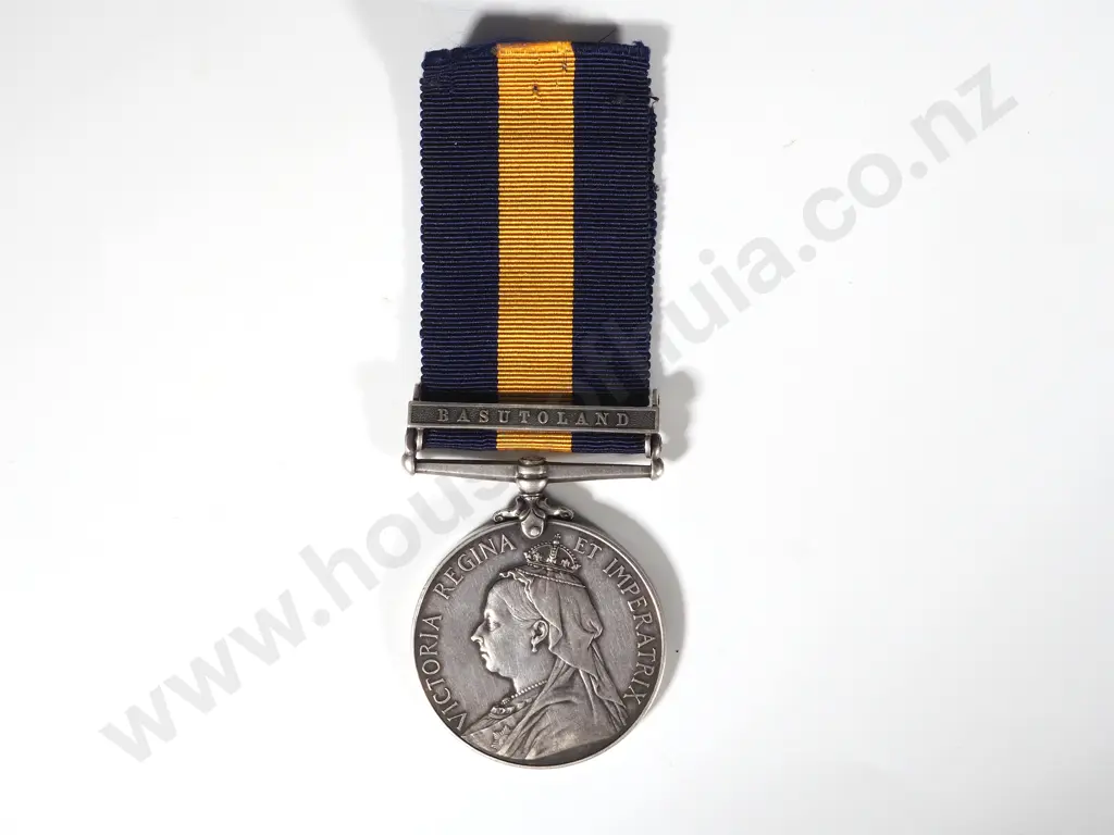 Cape of Good Hope GSM - Trooper J G Bring Cape Mounted Yeomanry Clasp Basutoland Image 1++