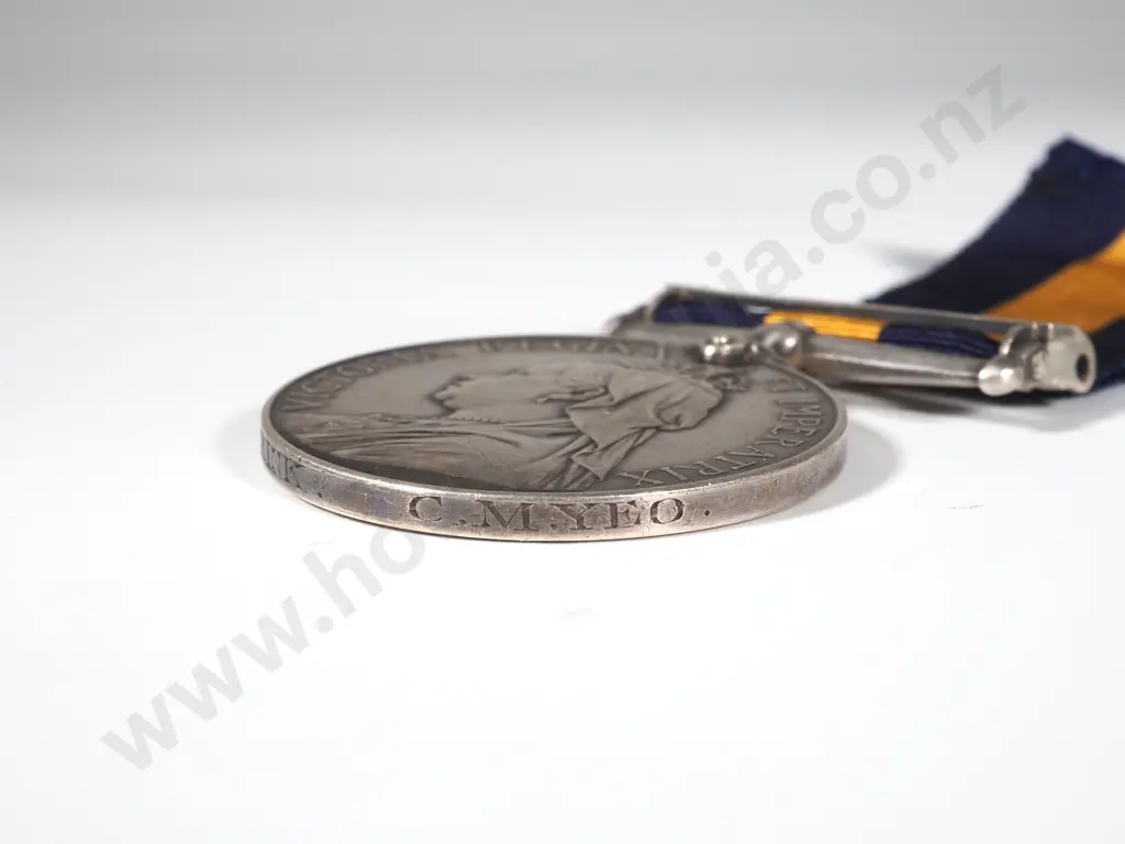 Cape of Good Hope GSM - Trooper J G Bring Cape Mounted Yeomanry Clasp Basutoland Image 1++