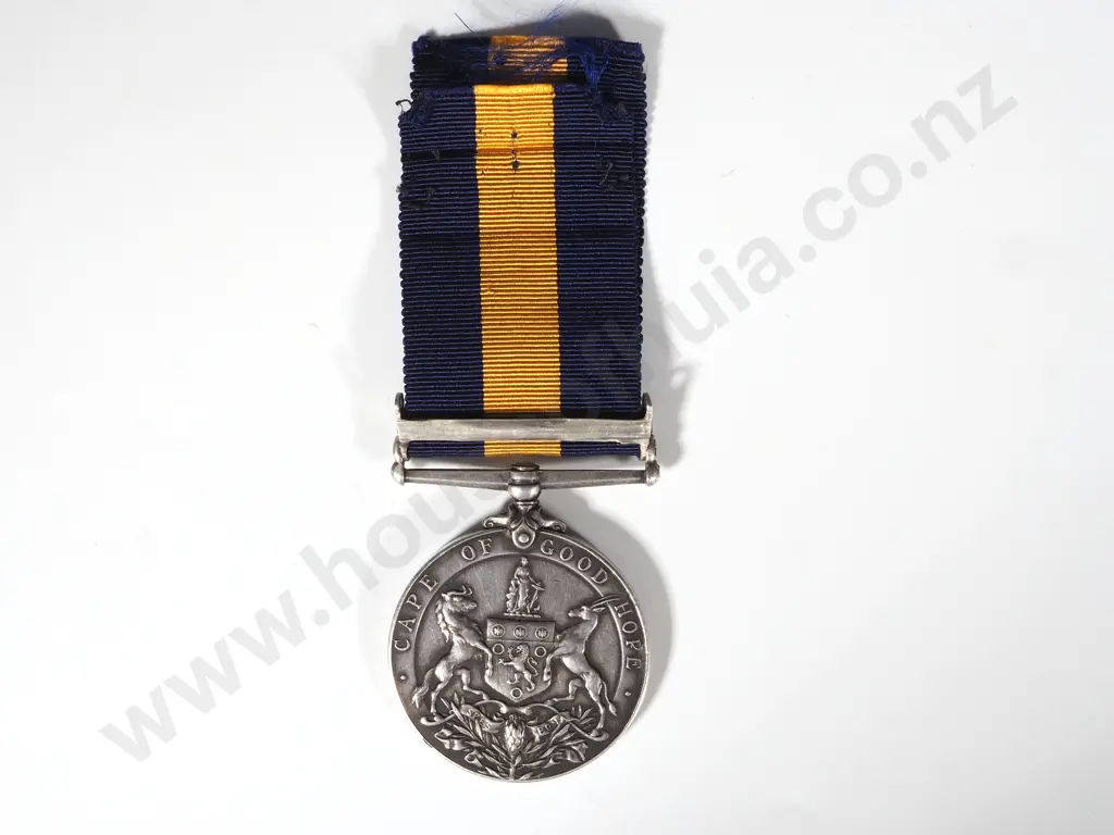 Cape of Good Hope GSM - Trooper J G Bring Cape Mounted Yeomanry Clasp Basutoland Image 1++