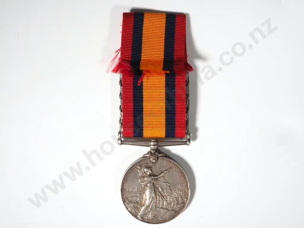 Q.S.A. to A.C. Mansfield No 36162 97th Coy Imperial Yeomanry w Five Bars Image 1++