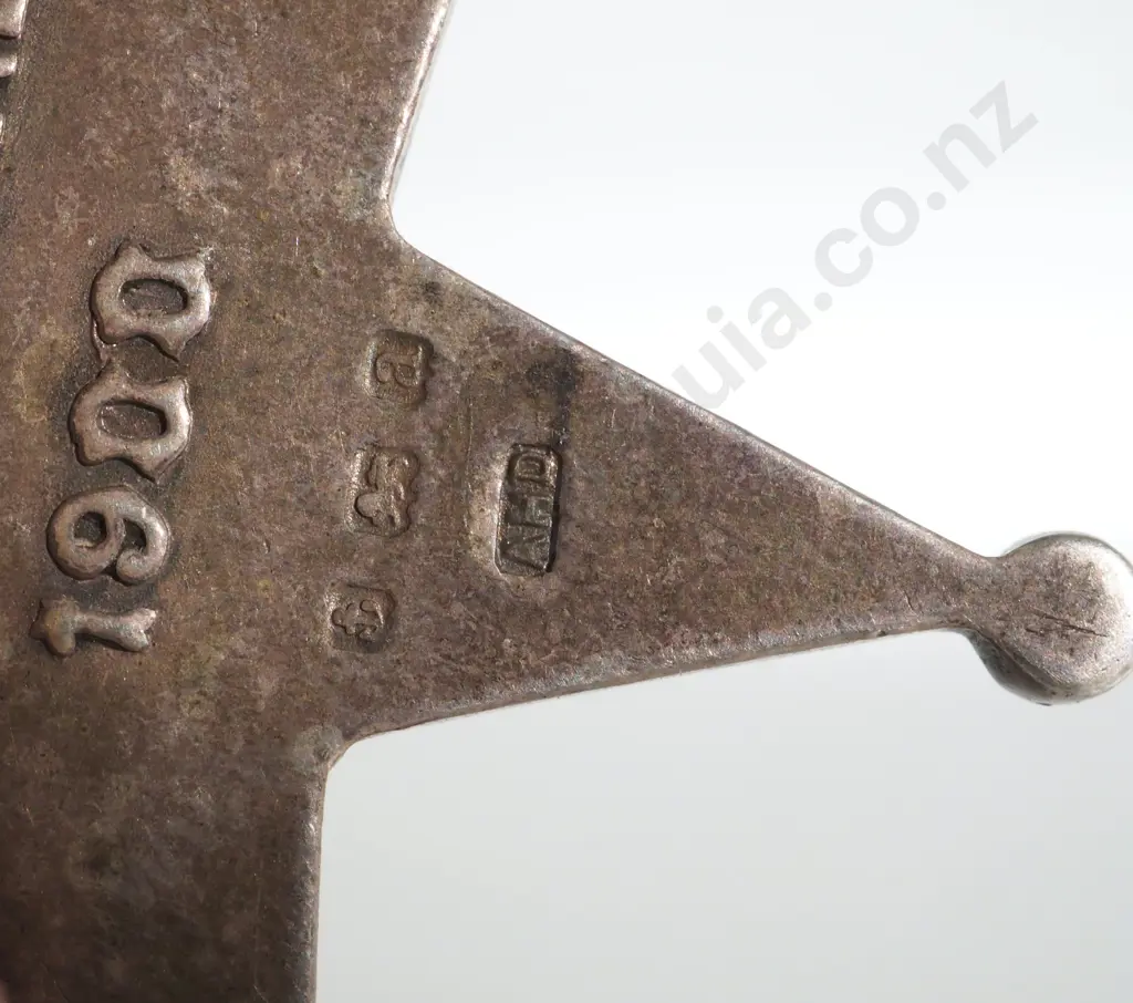 English Q.S.A. & Kimberly Star (Hallmark "a") Group of 2 to Pvt J J Green Royal North Lancashire Regiment & Brooch Image 1++