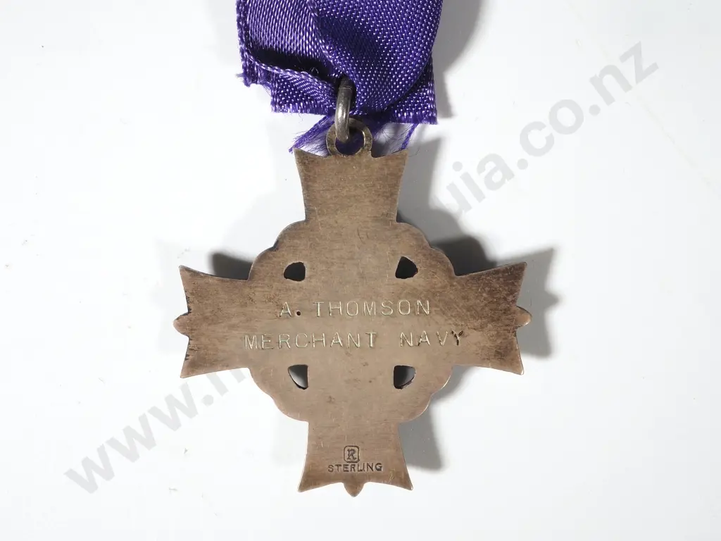 Q.S.A to Trooper William Thomson - Protectorate Regiment - Twice WIA & Sons Memorial Cross for Merchant Navy Image 1++