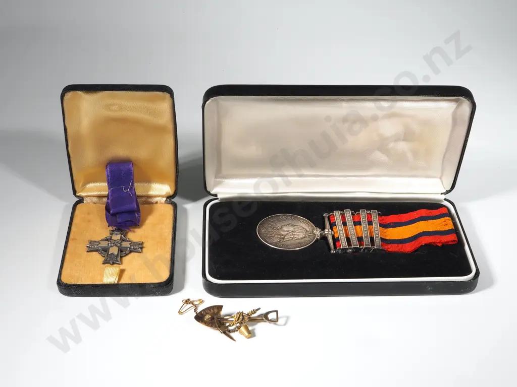 Q.S.A to Trooper William Thomson - Protectorate Regiment - Twice WIA & Sons Memorial Cross for Merchant Navy Image 1++