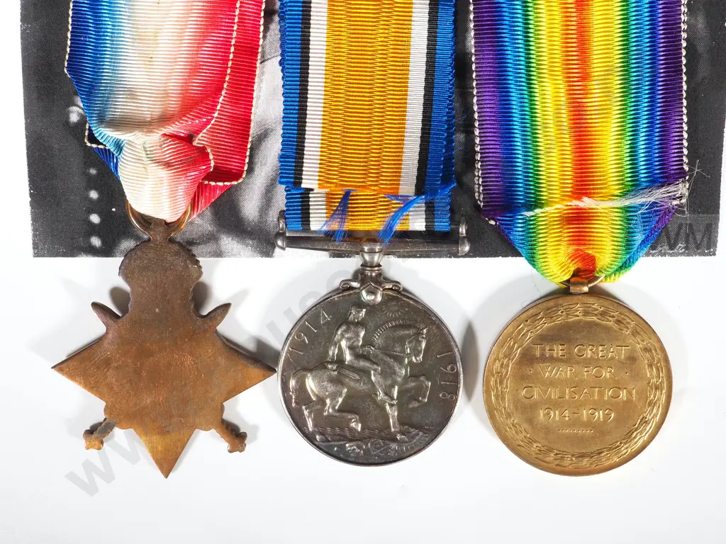 Dog Tag & Military Cross Citation to Maurice Heaton O'Rorke 1918 & Unnamed WW1 MC & Trio Image 1++