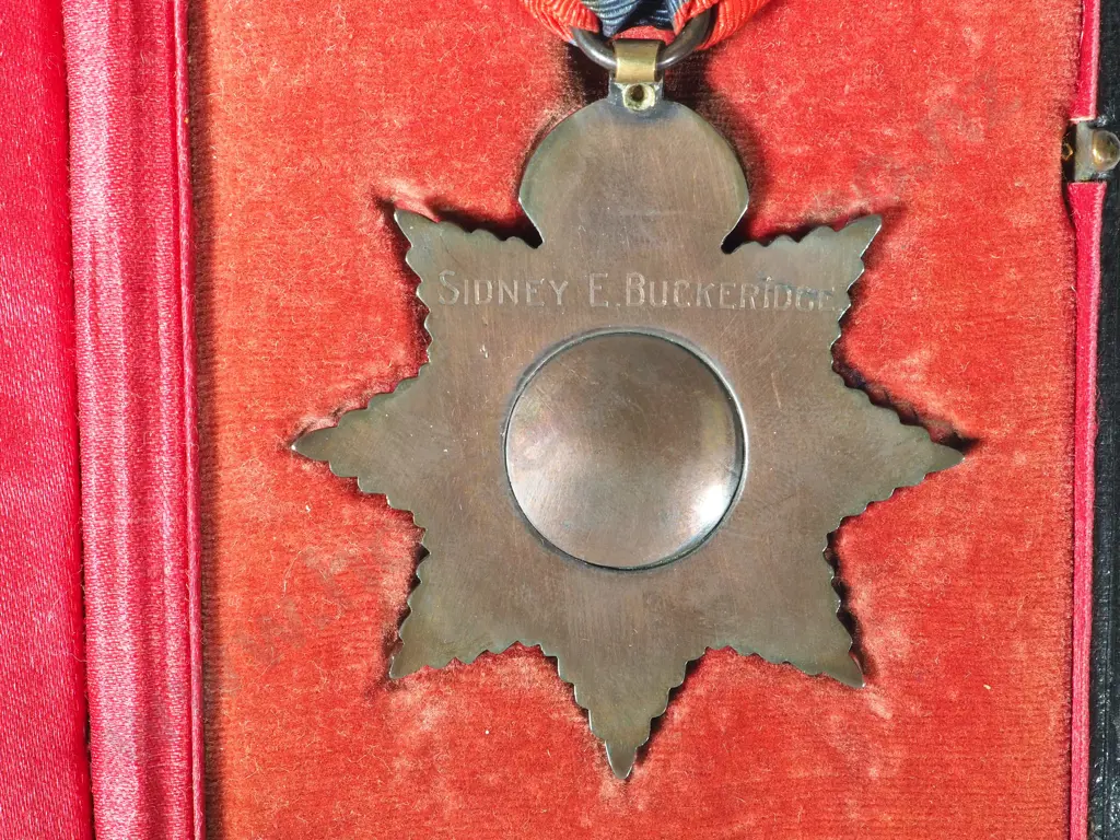 English Imperial Service Medal to Sidney Edward Buckeridge - Overseer of the London Postal Service Image 1++