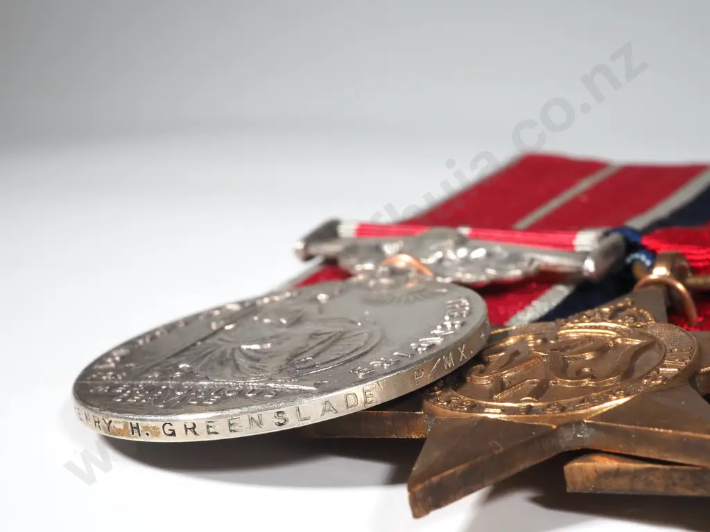 Royal Navy B.E.M. Group of 8 to Chief Petty Officer Henry H Greenslade Image 1++