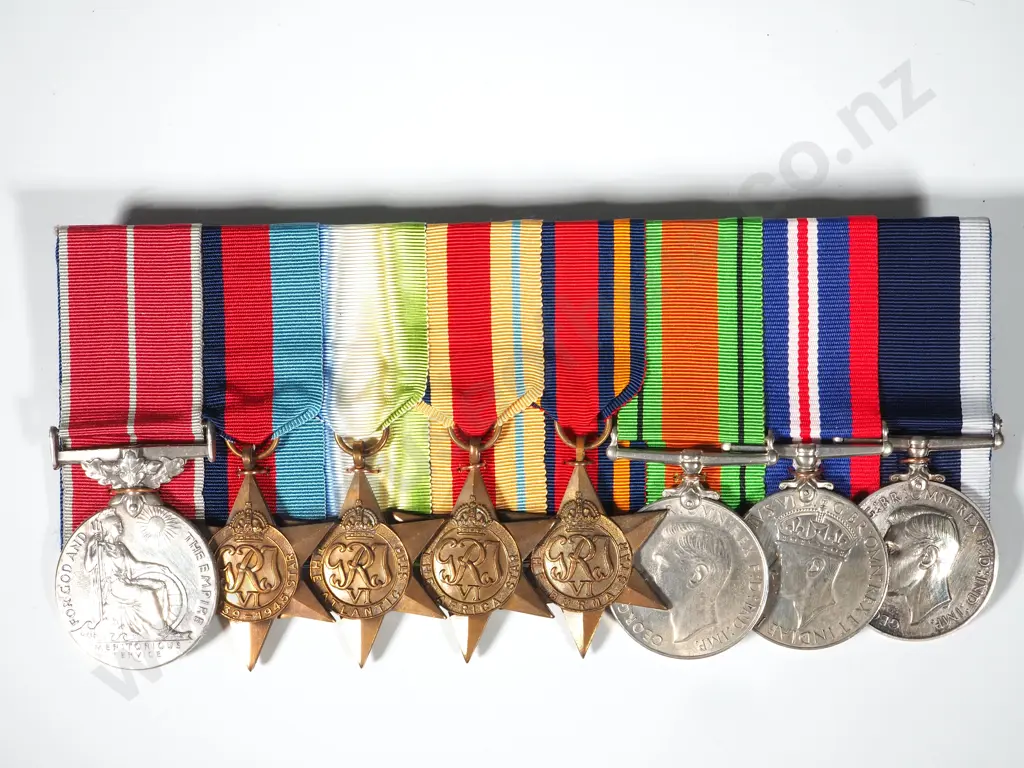 Royal Navy B.E.M. Group of 8 to Chief Petty Officer Henry H Greenslade Image 1++