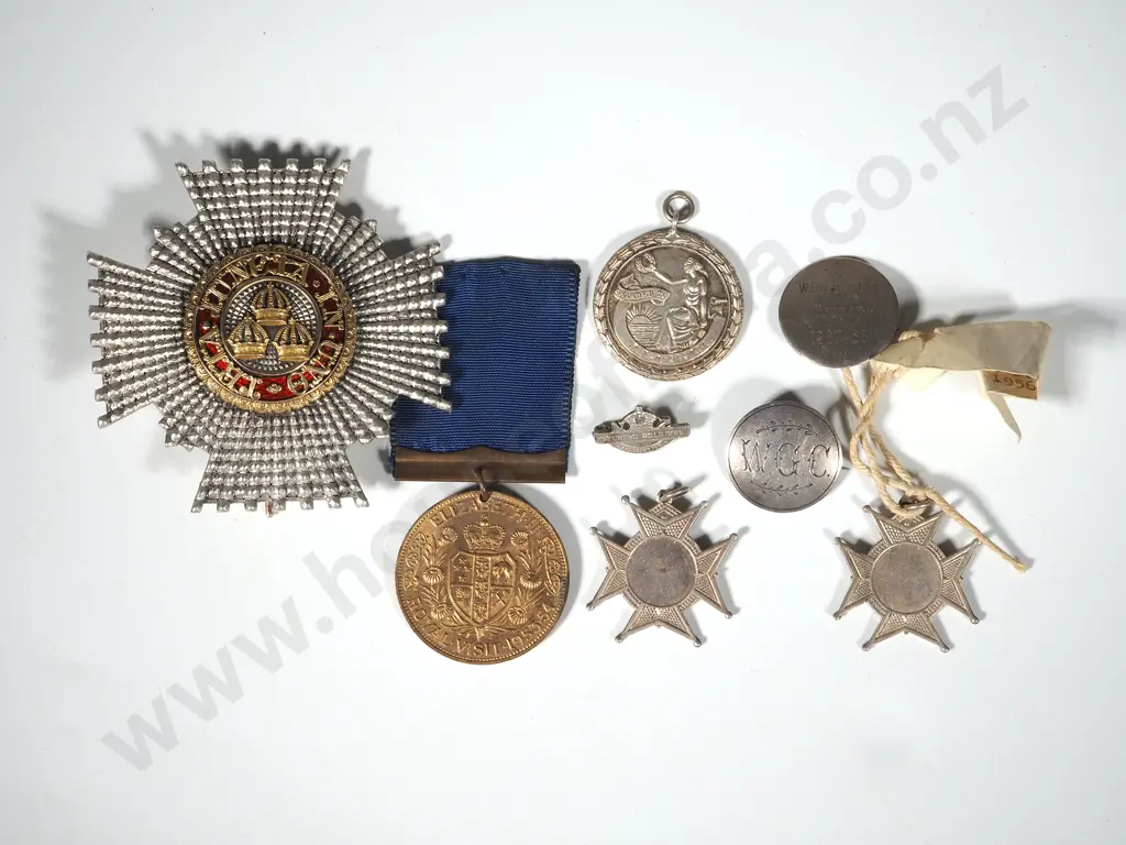 Civil KCB (No Box of Issue) & Box of Ephemera Image 1++