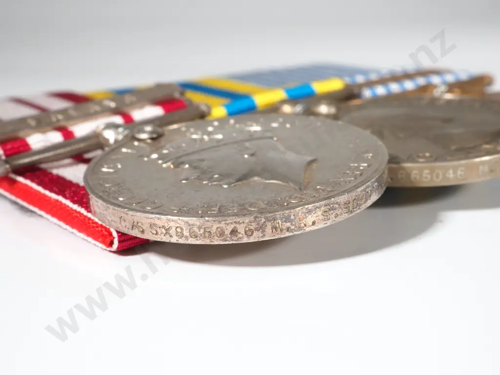 English Royal Navy Group of 3 To M.R.S Scott Royal Navy Image 1++