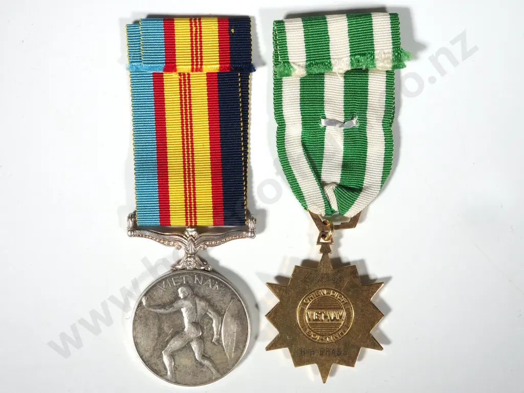 Vietnam War Pair to Gunner H H Brass RNZA - Foreward Fire Controller Image 1++