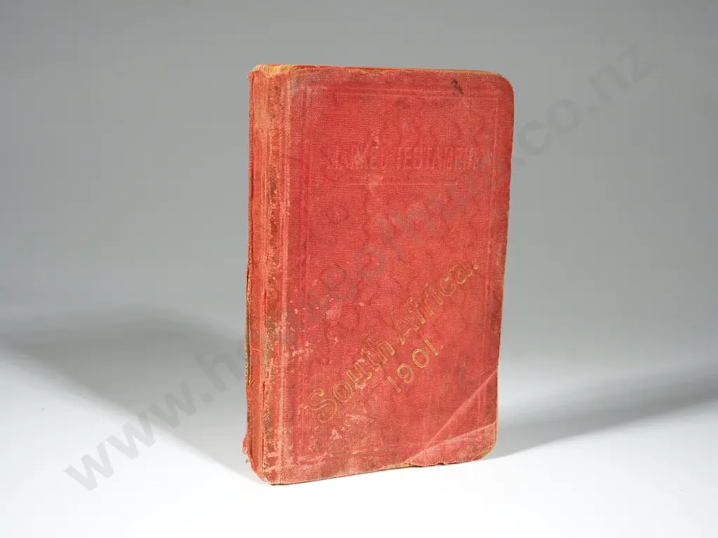 South Africa 1901 New Testament - From Winton Image 1++